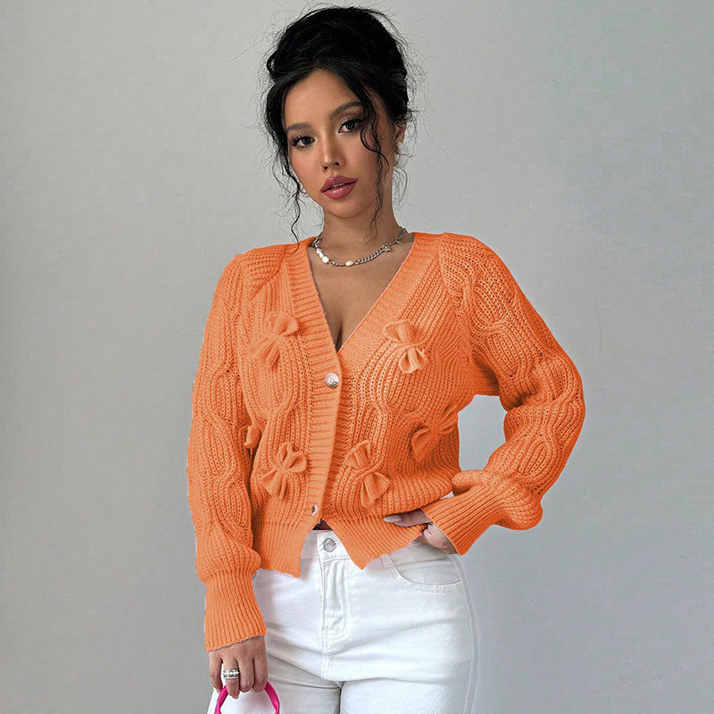 Cute Bowknot Cardigan