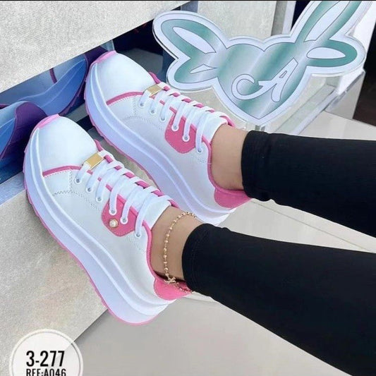 Coloured Trim Trainers