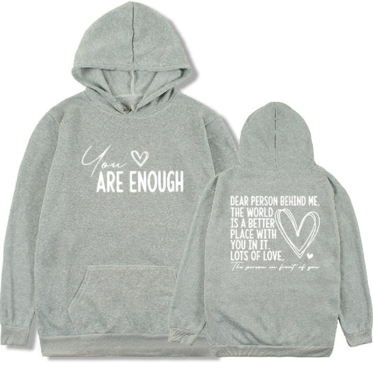 You Are Enough Hoodie