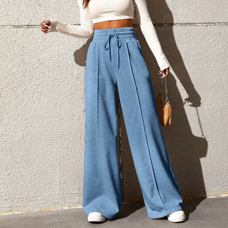 Loose-fitting Wide-leg Joggers