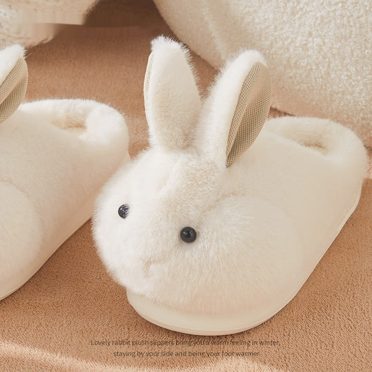 Cute Bunny Plush Slippers