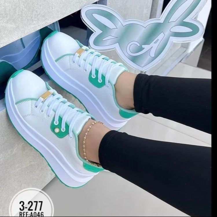 Coloured Trim Trainers
