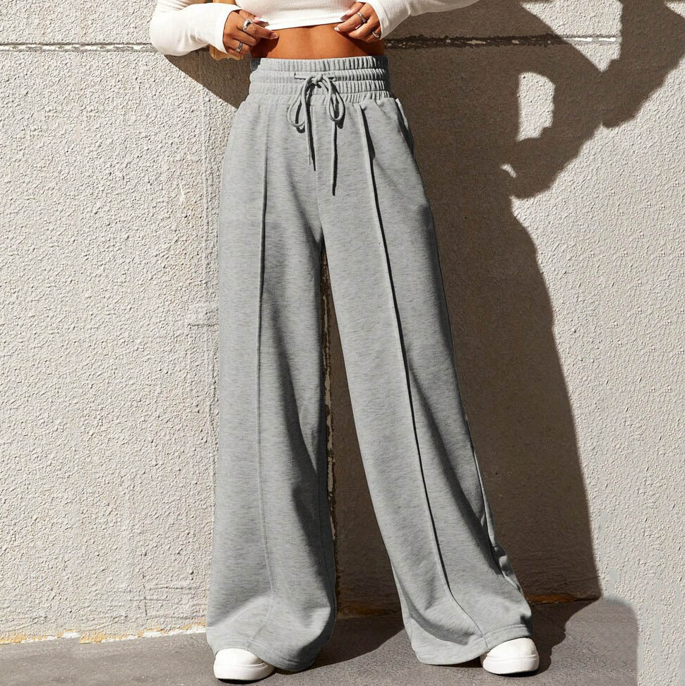 Loose-fitting Wide-leg Joggers