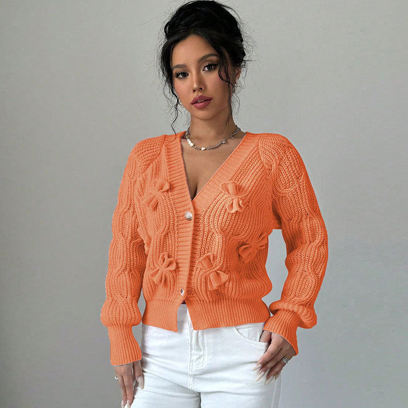 Cute Bowknot Cardigan