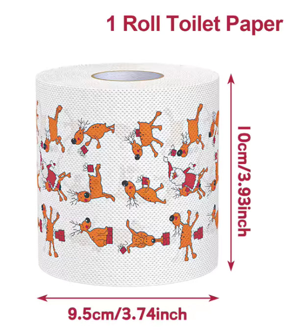 Christmas Toilet Roll Paper