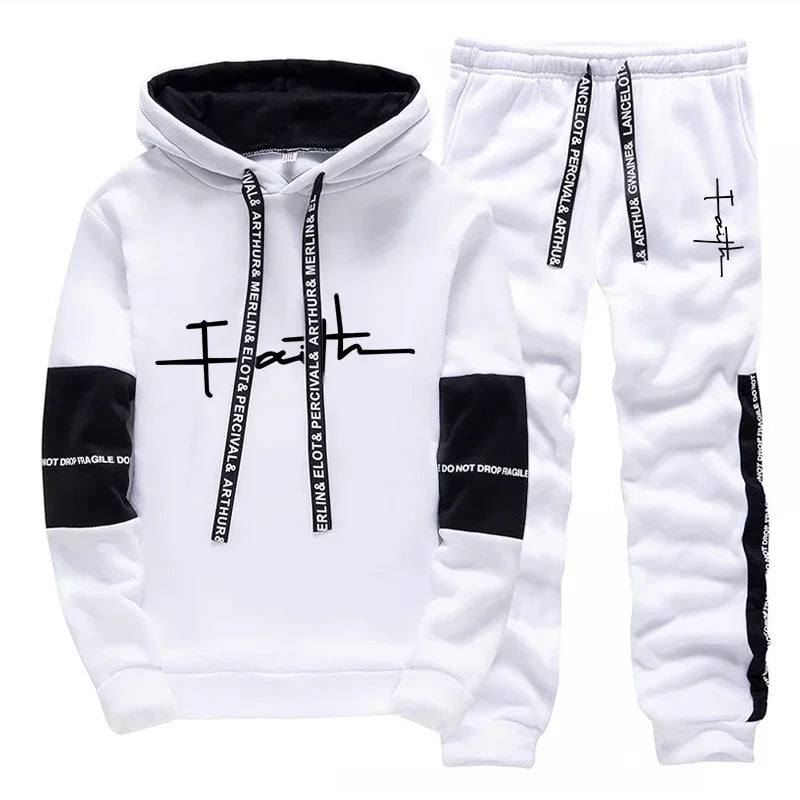Men’s Tracksuit Faith Printed Tracksuit