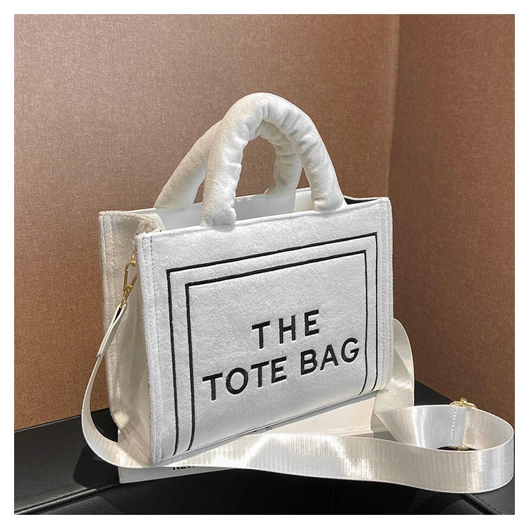 The Velour Tote Bag