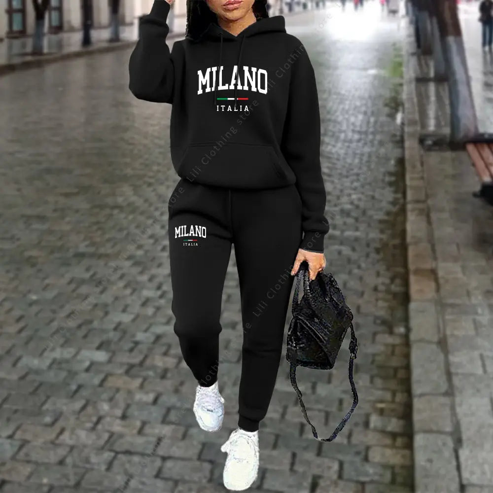 Women's Milano Printed Tracksuit
