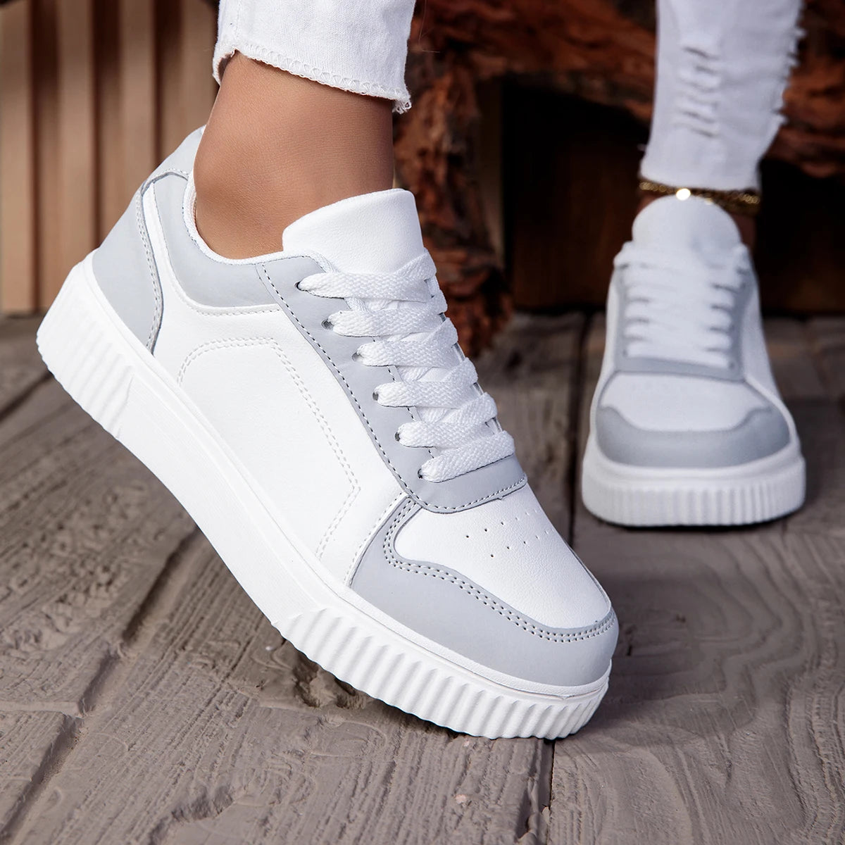 Men's Retro Street Style Trainers