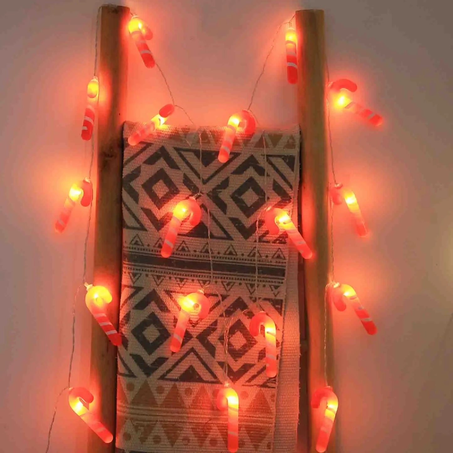 LED Red Candy String Christmas Lights