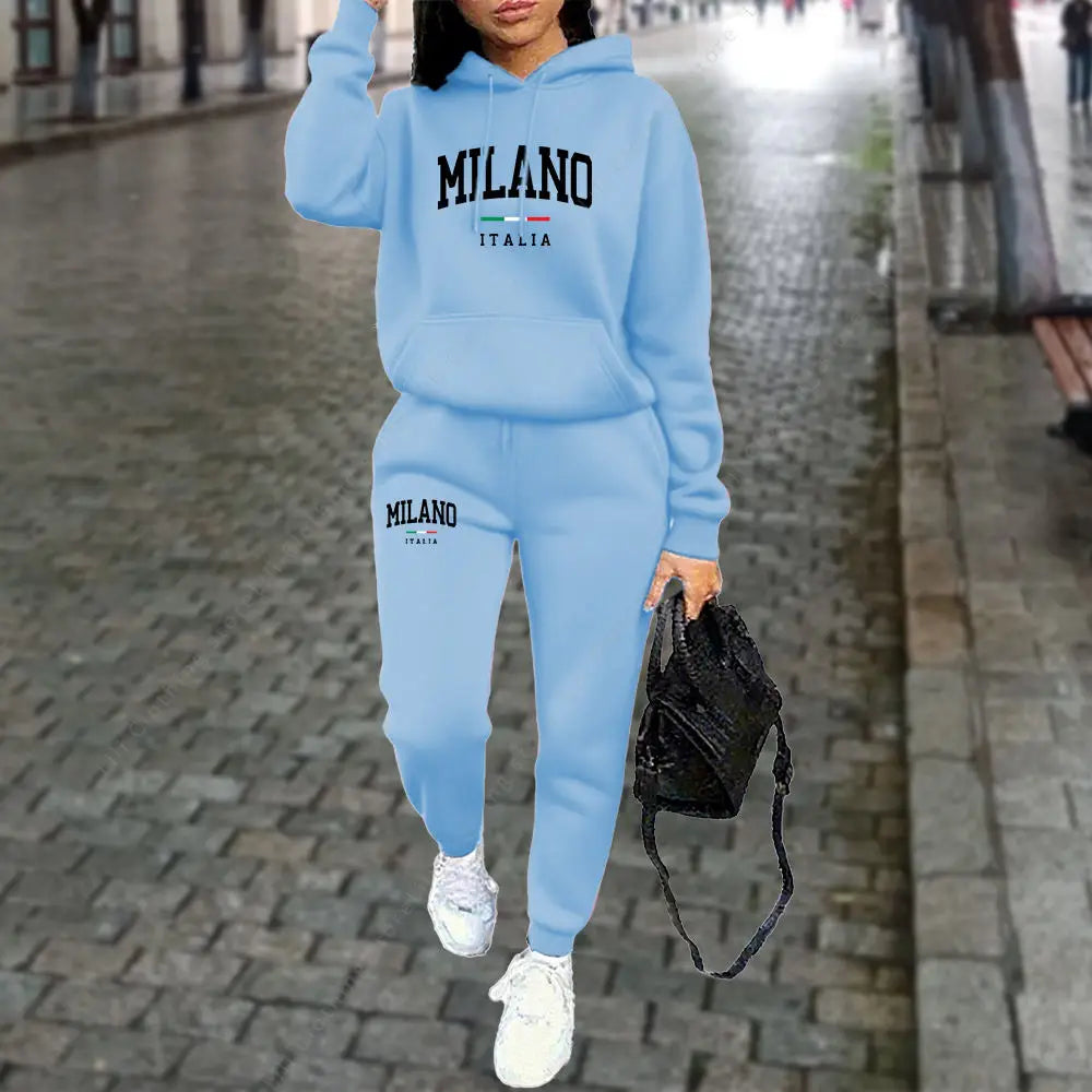 Women's Milano Printed Tracksuit