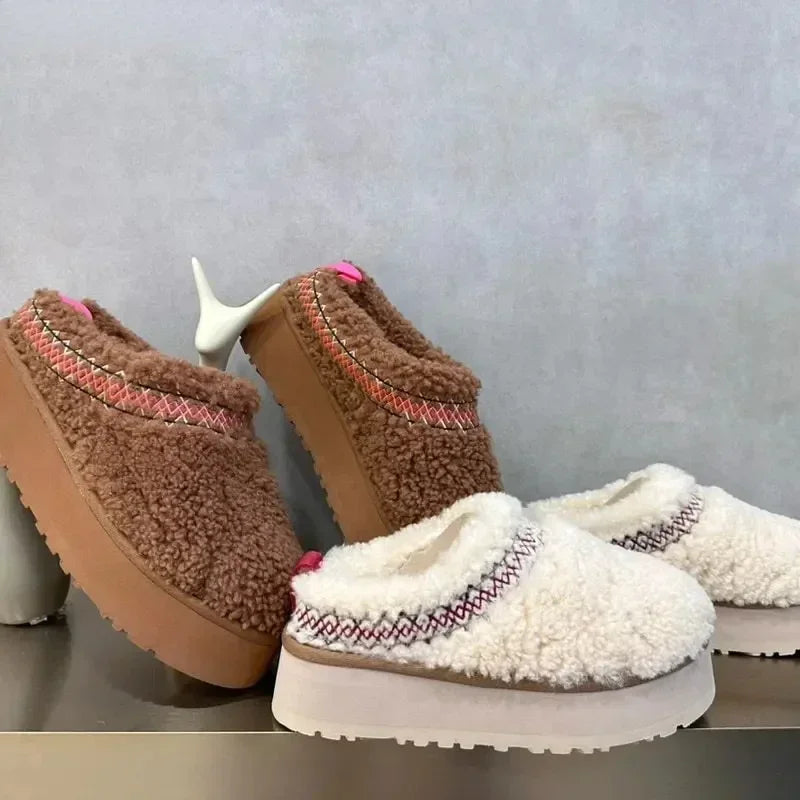 Plush Fur Slippers