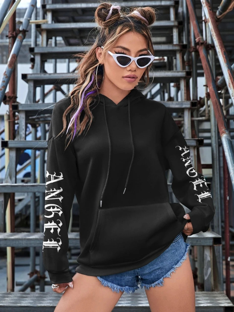 Beautiful Angel Wings Printed Hoodies