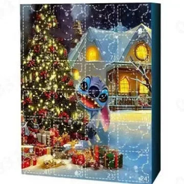 Famous Cartoon Characters Figures Christmas Advent Calendar