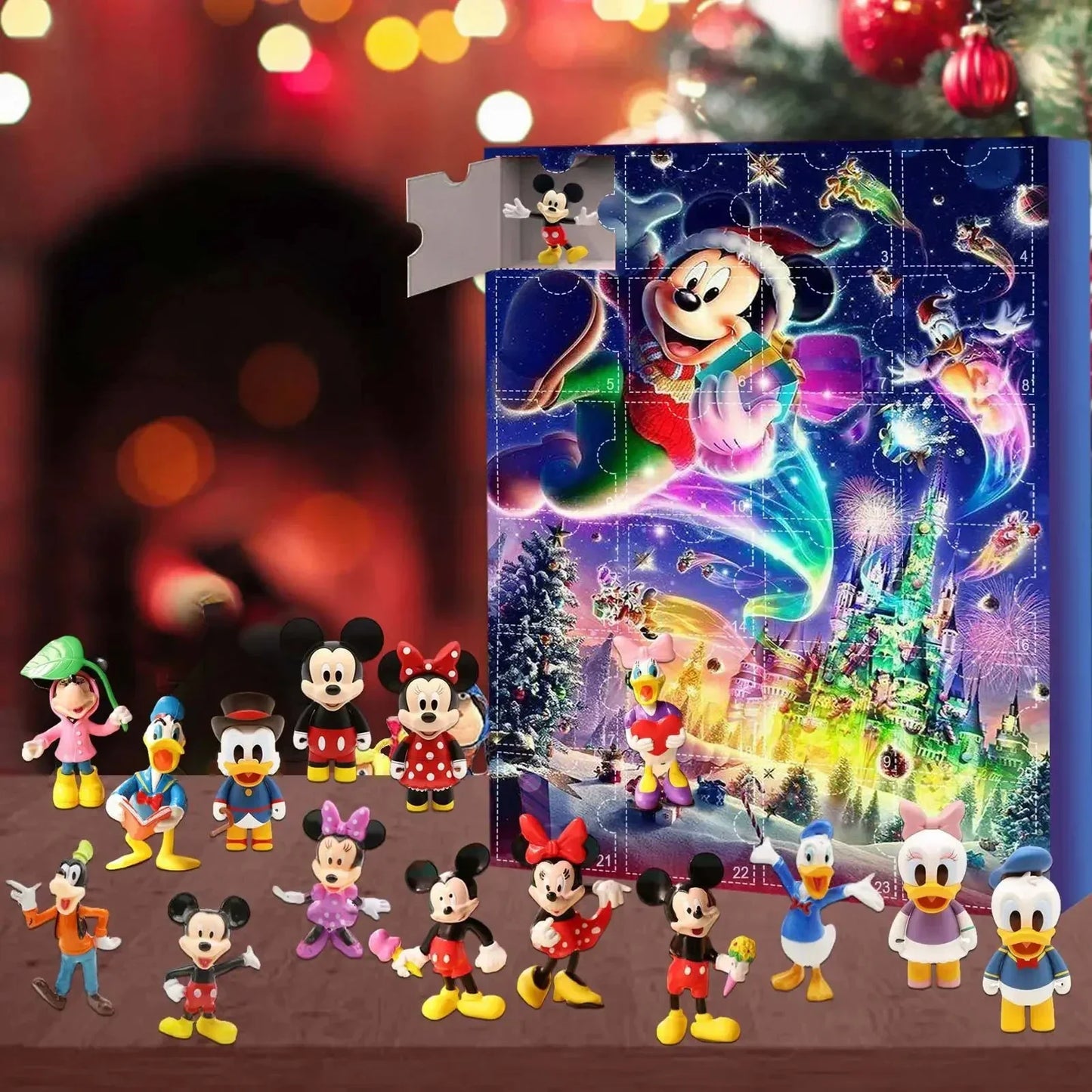 Famous Cartoon Characters Figures Christmas Advent Calendar
