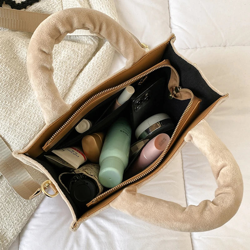 The Velour Tote Bag