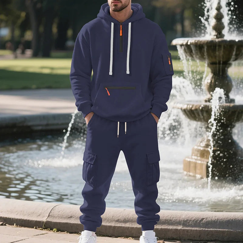 Men's Multi-Pocket Tracksuit