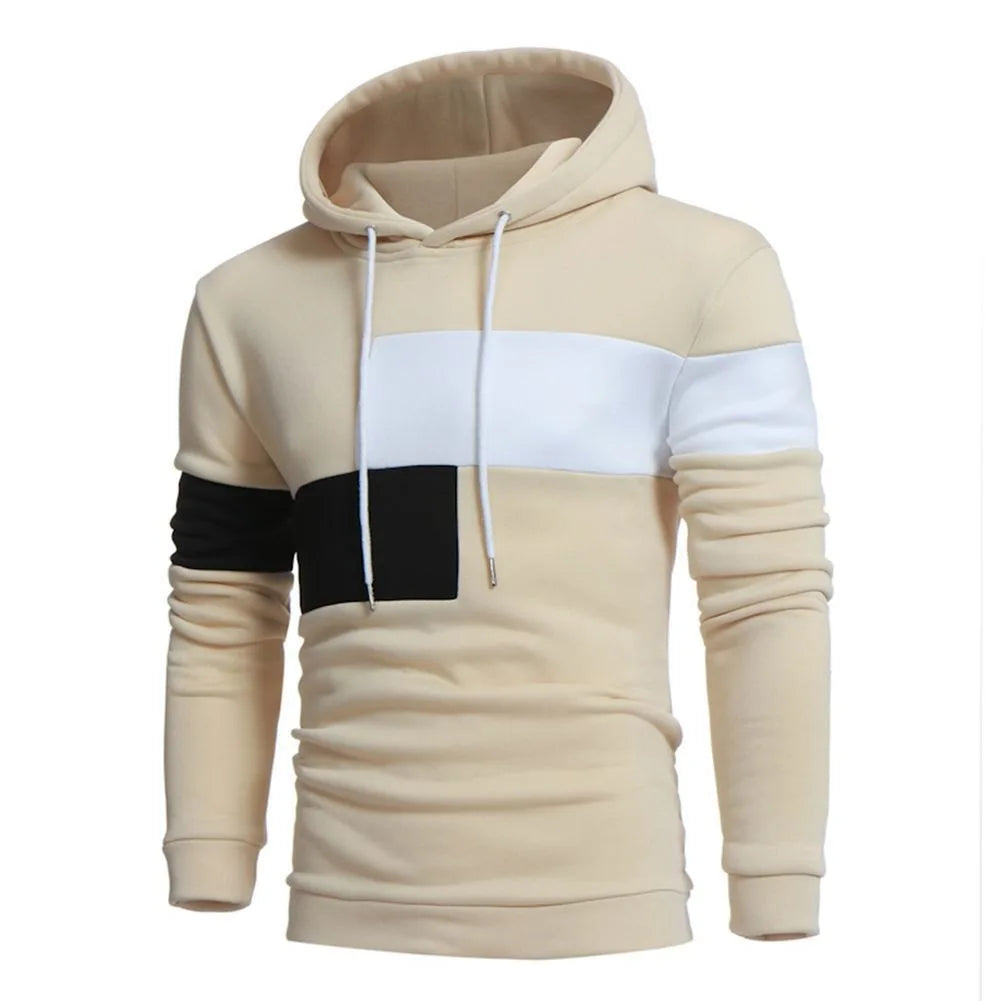 Men’s Colour Contrast Hoodie