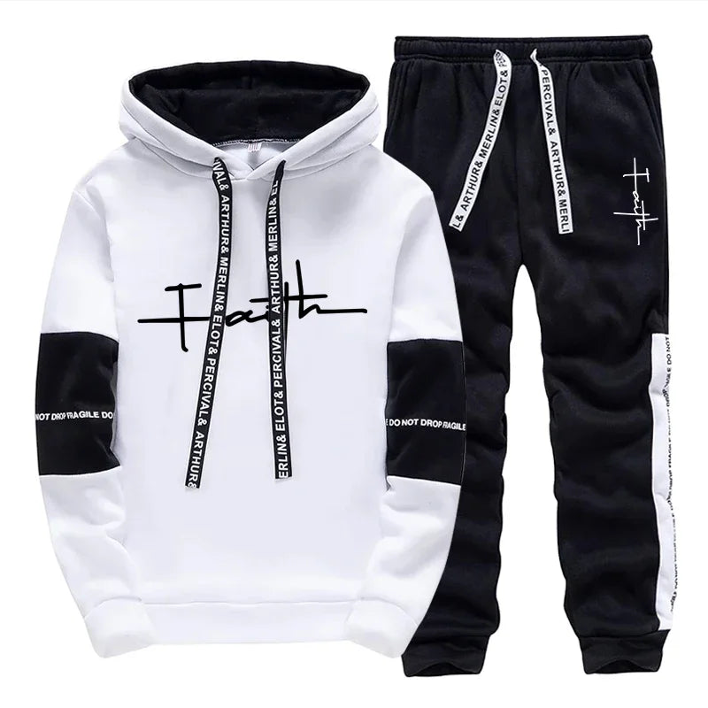 Men’s Tracksuit Faith Printed Tracksuit