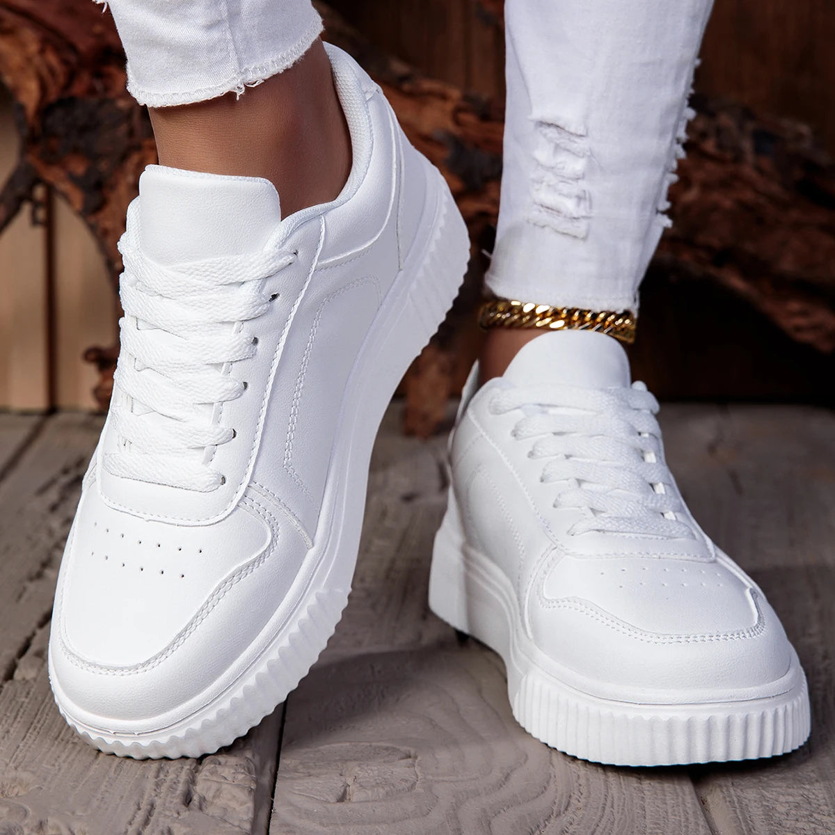 Men's Retro Street Style Trainers