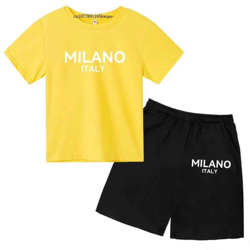 Kids Milano T-Short & Shorts Set