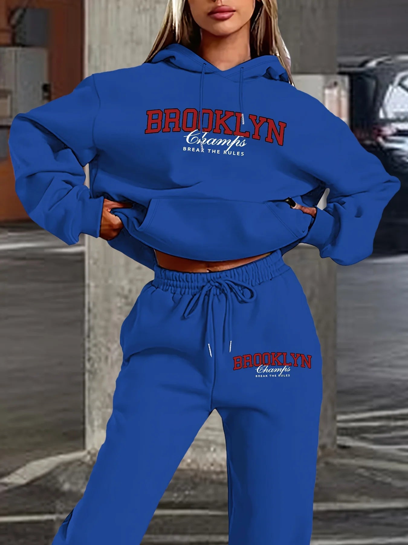 Brooklyn Champs Printed Tracksuit