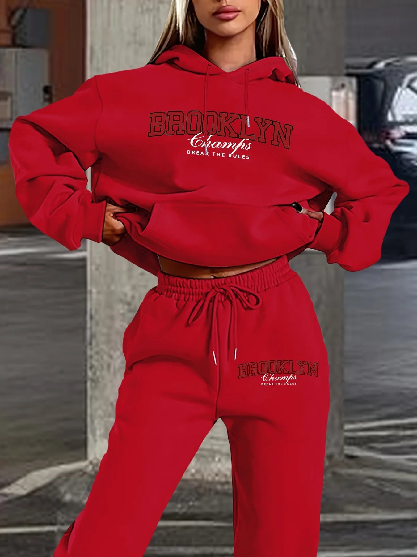 Brooklyn Champs Printed Tracksuit