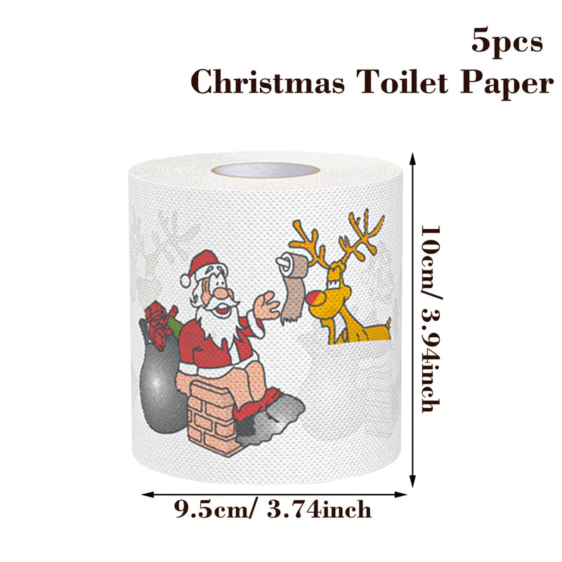 Christmas Toilet Roll Paper