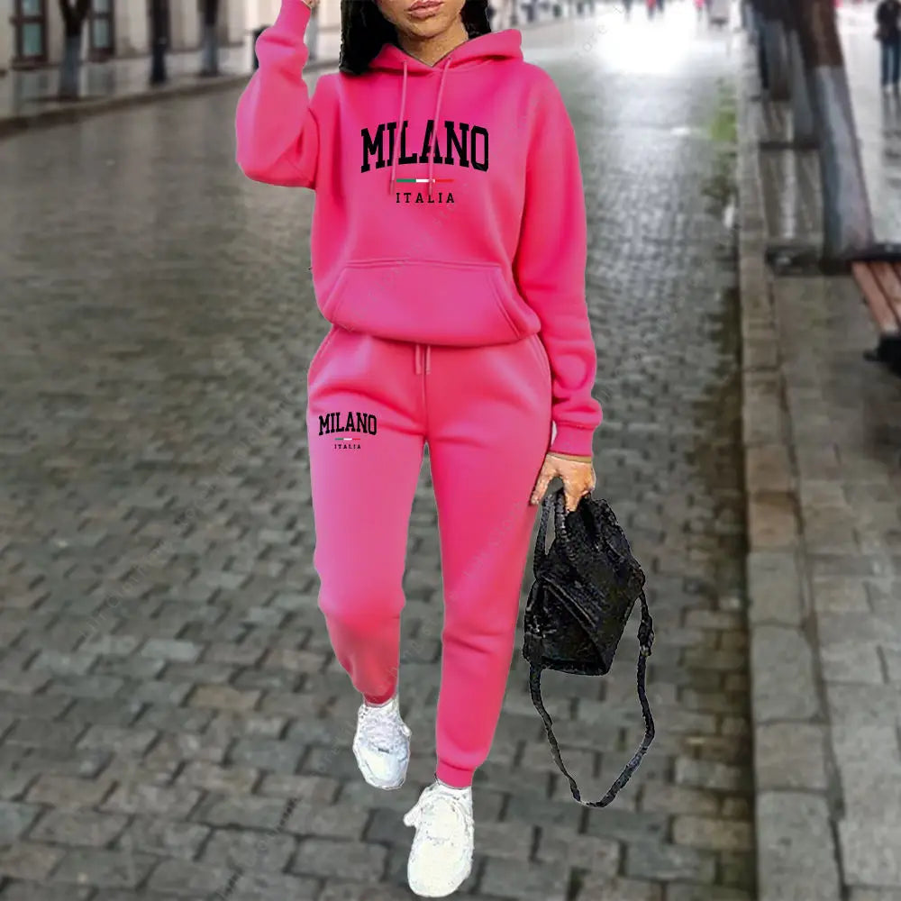 Women's Milano Printed Tracksuit
