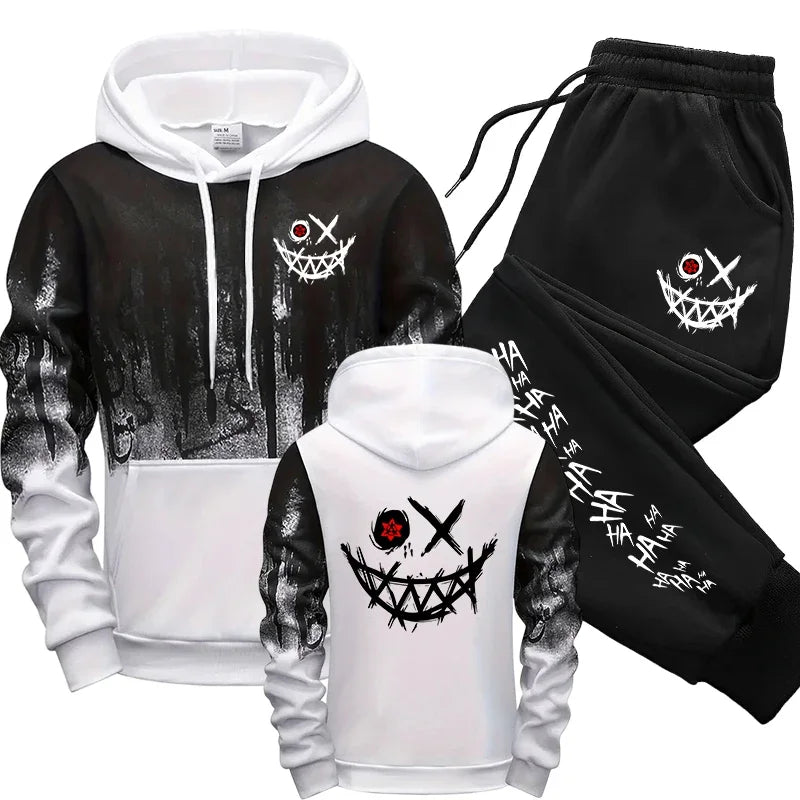 Men's Graffiti Style Tracksuit Set