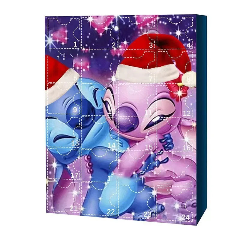 Famous Cartoon Characters Figures Christmas Advent Calendar