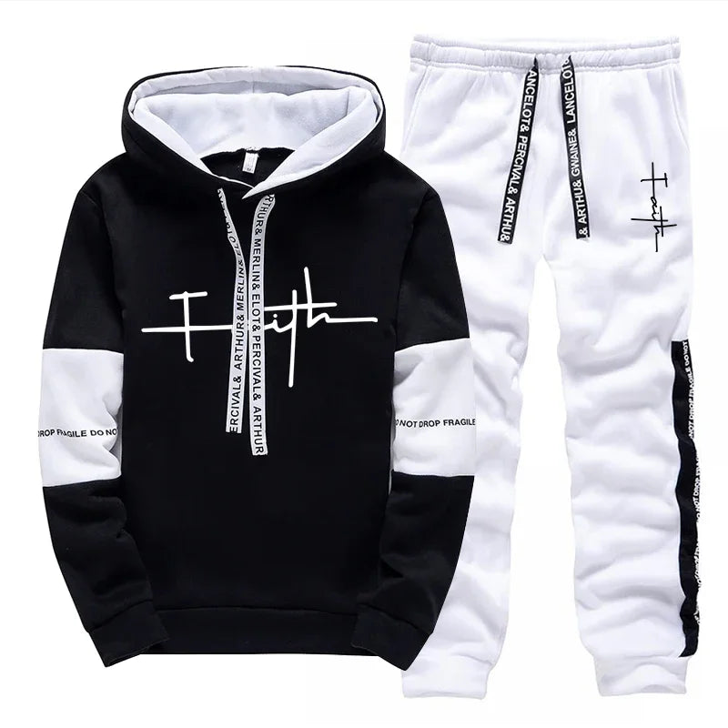 Men’s Tracksuit Faith Printed Tracksuit
