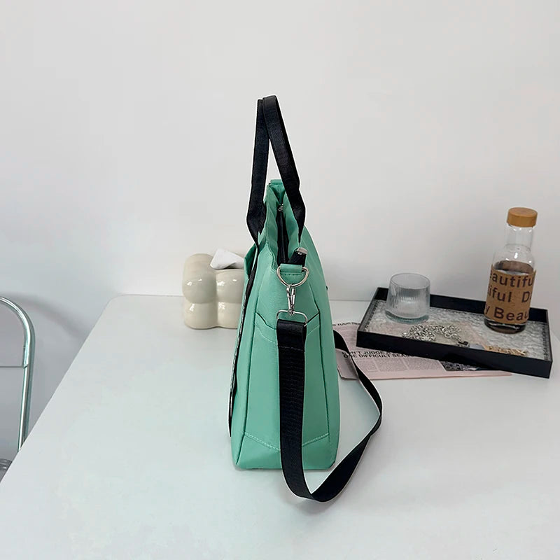 Large Fabric Shoulder Bag