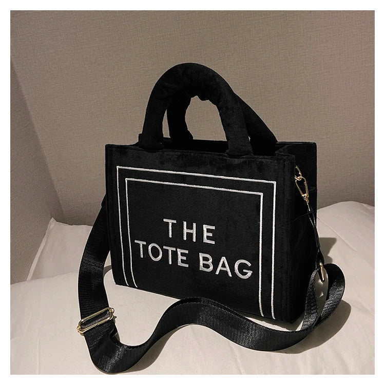 The Velour Tote Bag