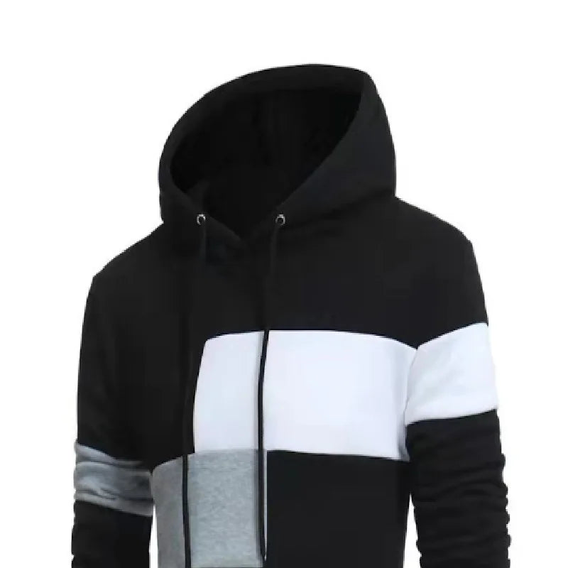 Men’s Colour Contrast Hoodie