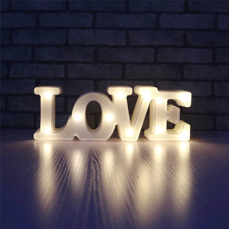 Small Love & Heart LED Lamps