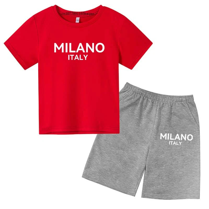 Kids Milano T-Short & Shorts Set