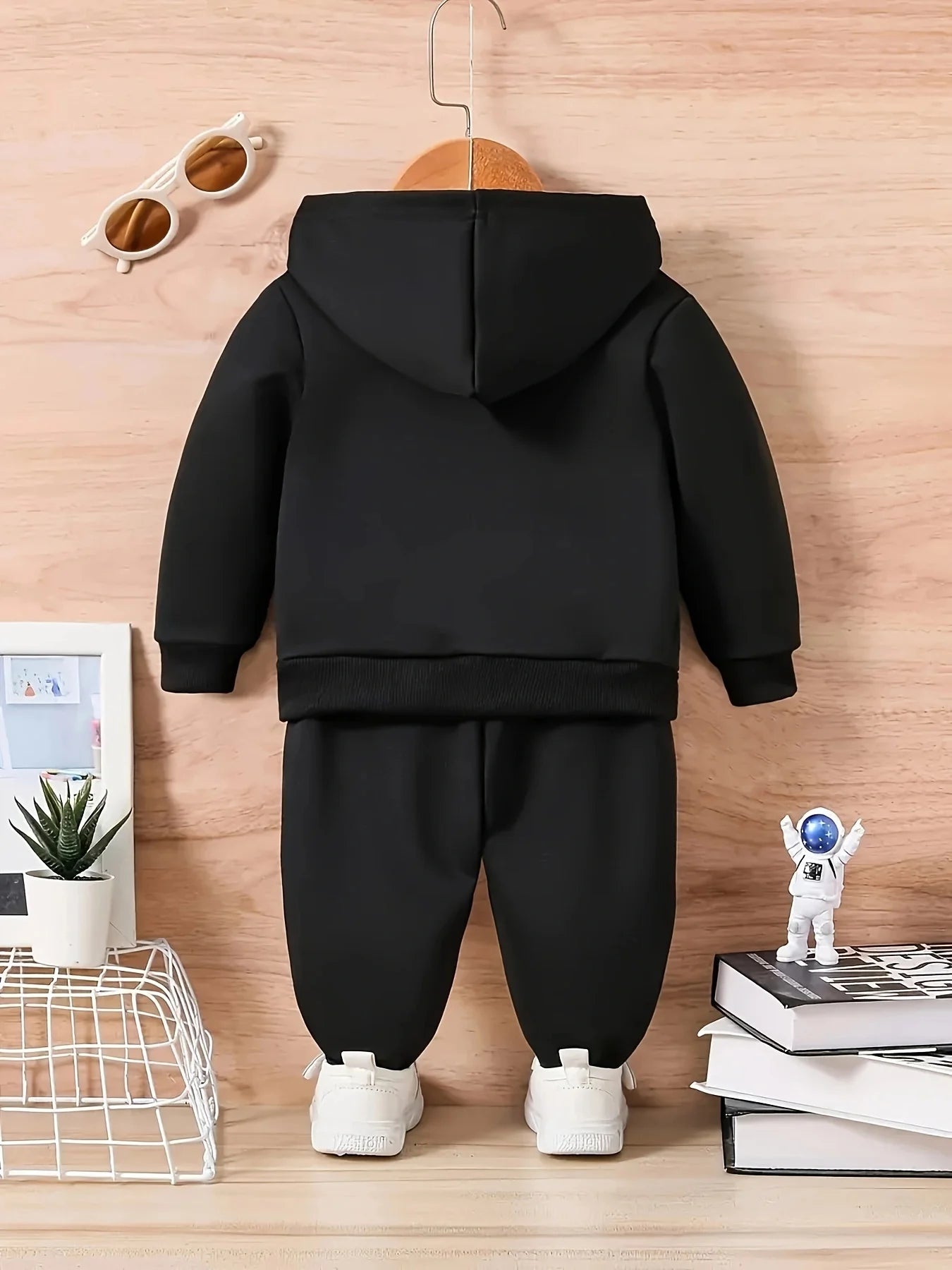 Baby Boy Basketball Hoodie & Joggers Set