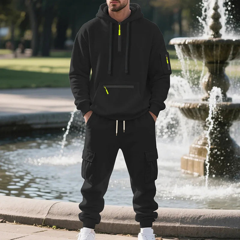 Men's Multi-Pocket Tracksuit