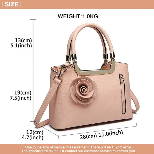 Miss Lulu PU Leather Crossbody Handbag
