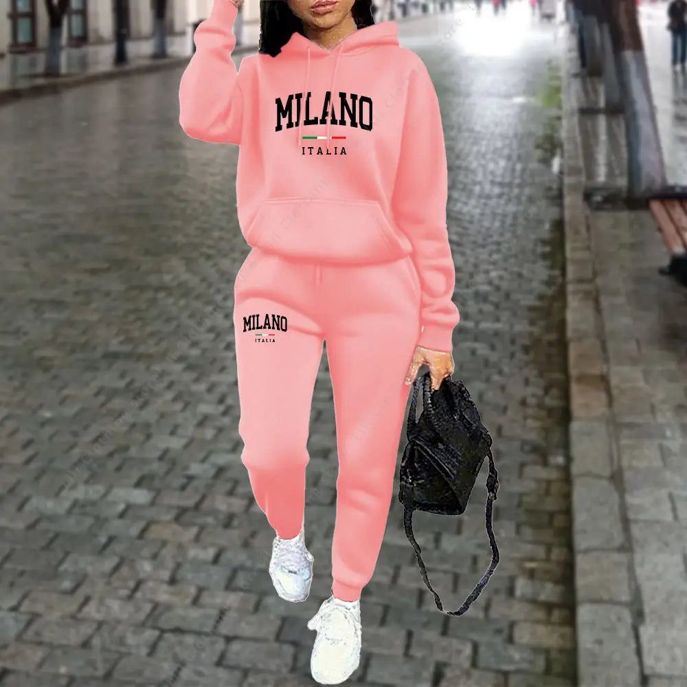 Women's Milano Printed Tracksuit