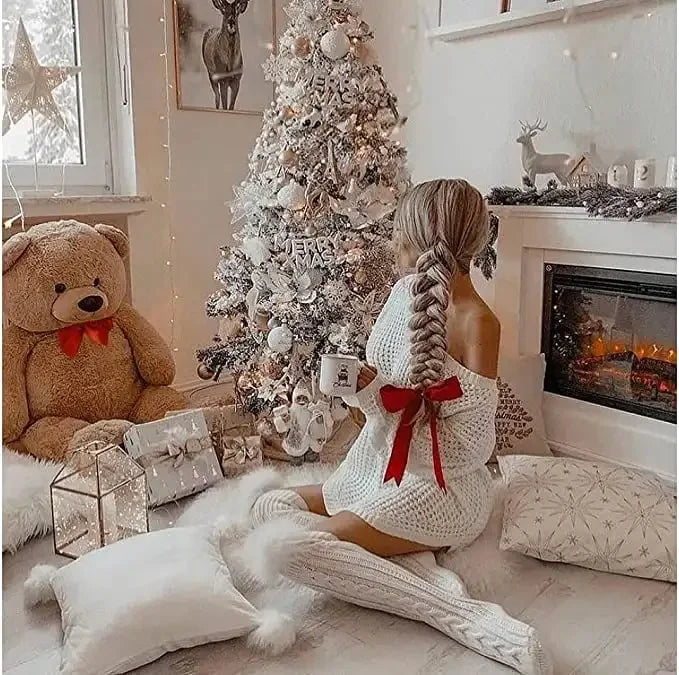 Warm Over Knee Extra Long Socks