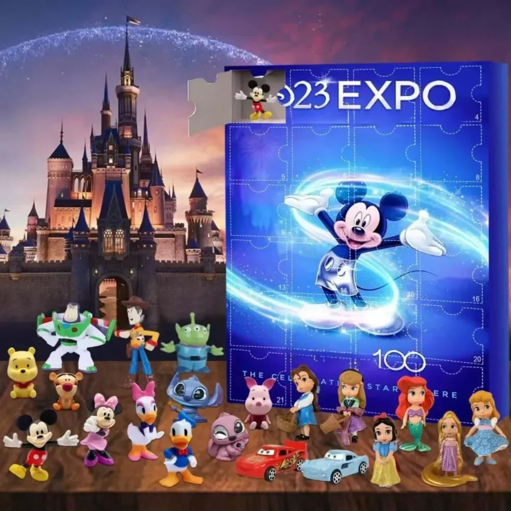 Famous Cartoon Characters Figures Christmas Advent Calendar