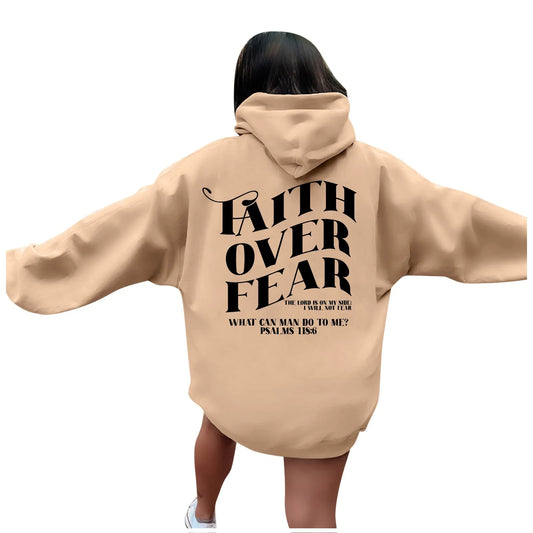 Faith Over Fear Hoodies
