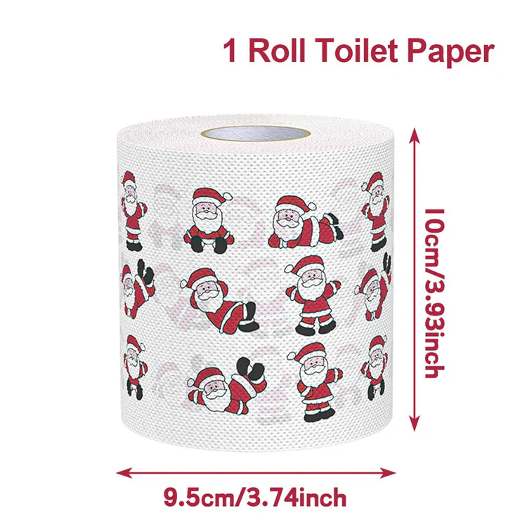 Christmas Toilet Roll Paper