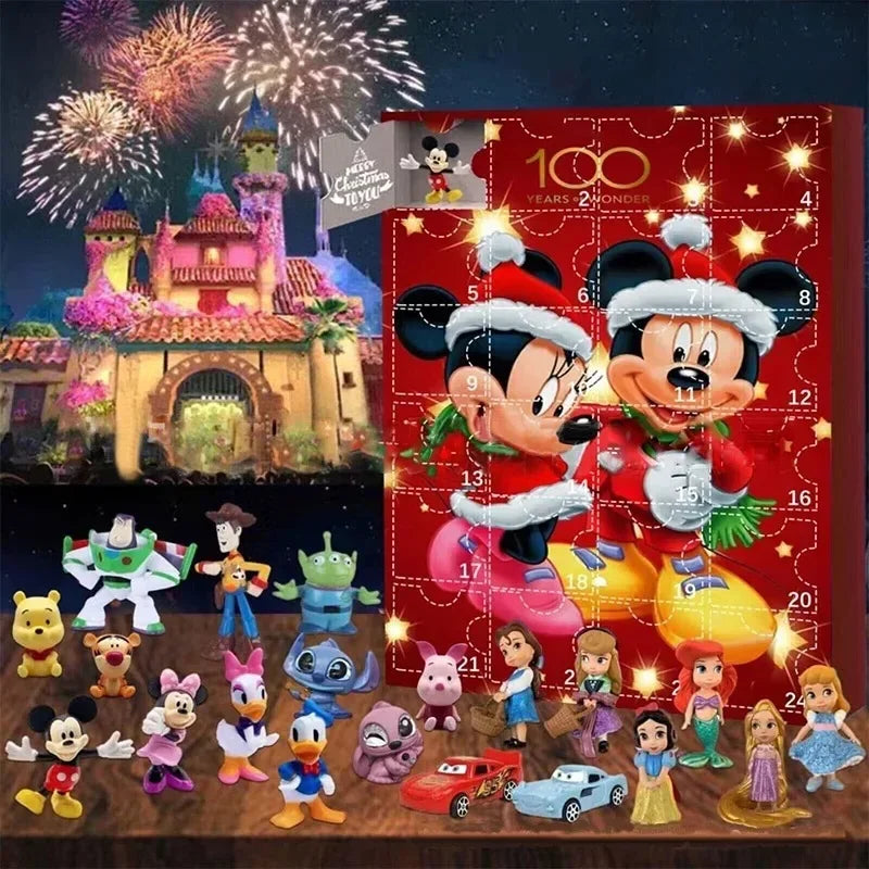 Famous Cartoon Characters Figures Christmas Advent Calendar