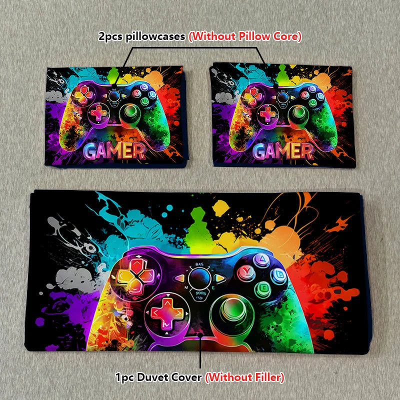 Game Console Duvet Cover Set