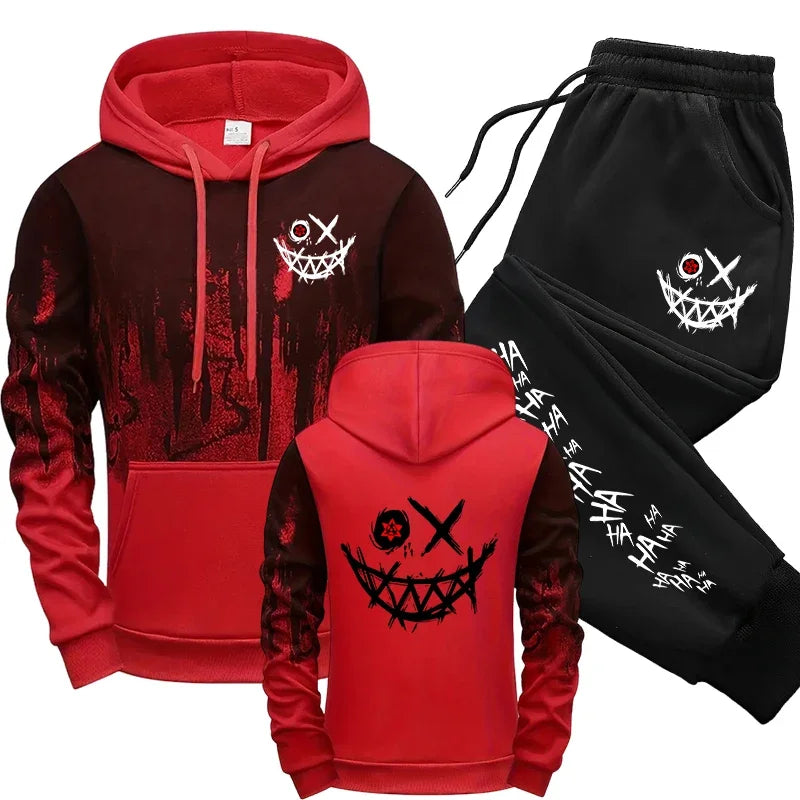 Men's Graffiti Style Tracksuit Set