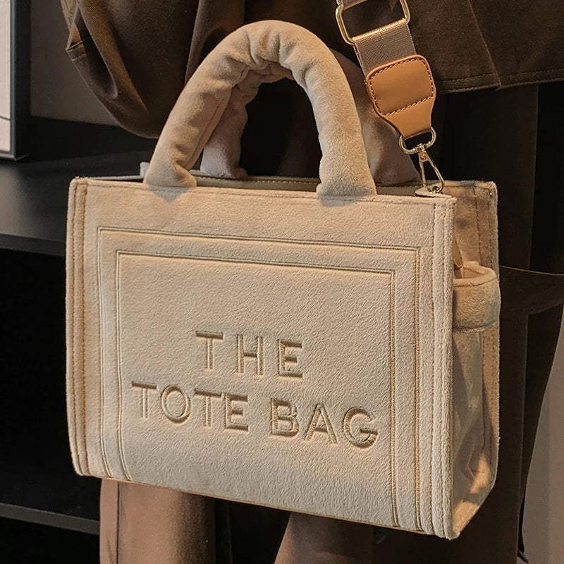 The Velour Tote Bag