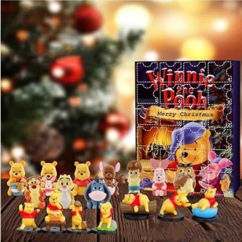 Famous Cartoon Characters Figures Christmas Advent Calendar